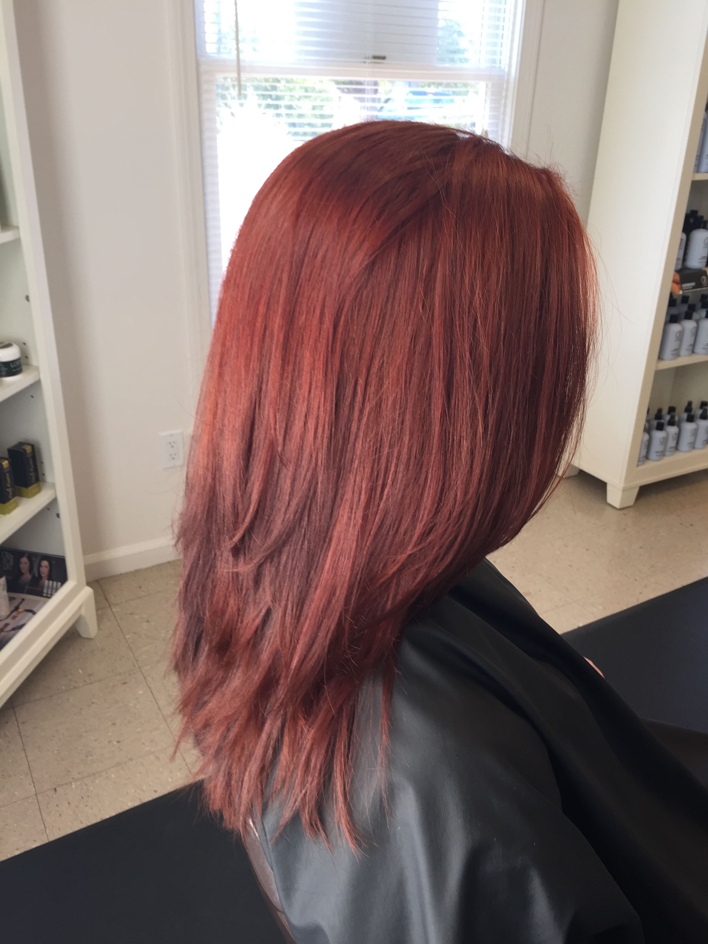 womens hair color red Guilford CT